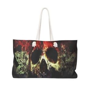 NEW 24X13 Skull Weekender/ Gym Bag #873478877